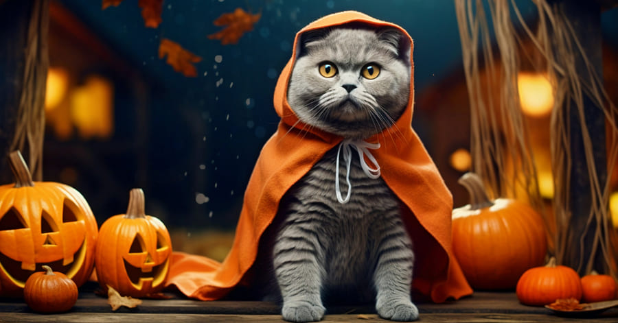 Como celebrar o Halloween com animais?