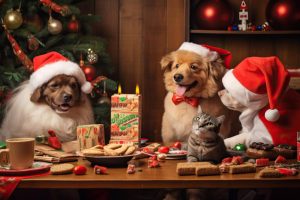 Conselhos para cuidar dos nossos animais de estimação durante a época festiva