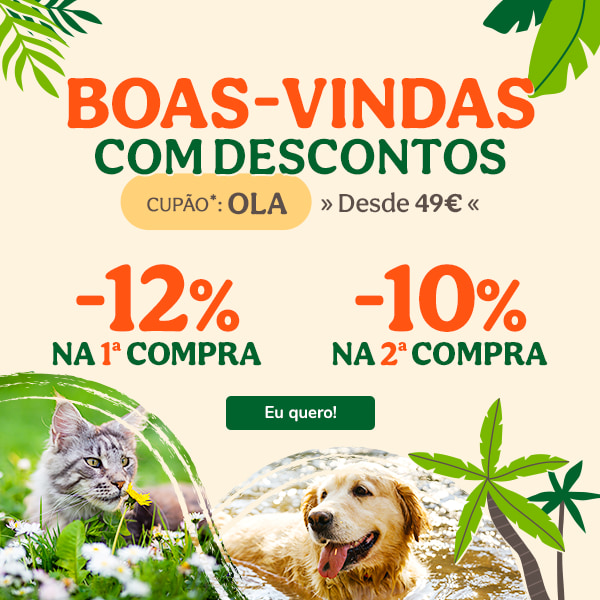 Boas-vindas com descontos