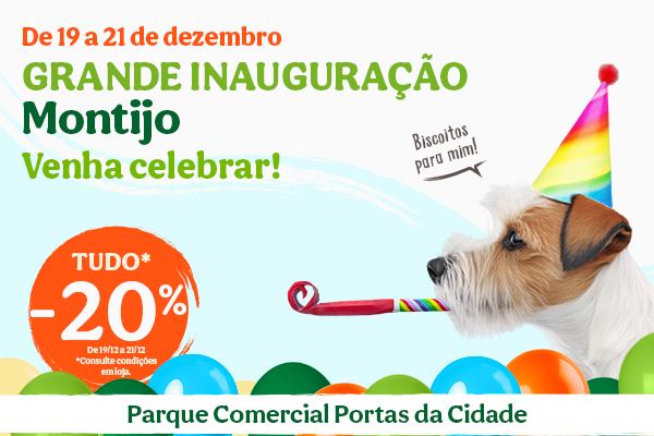 O que vai encontrar na nova Tiendanimal Montijo?