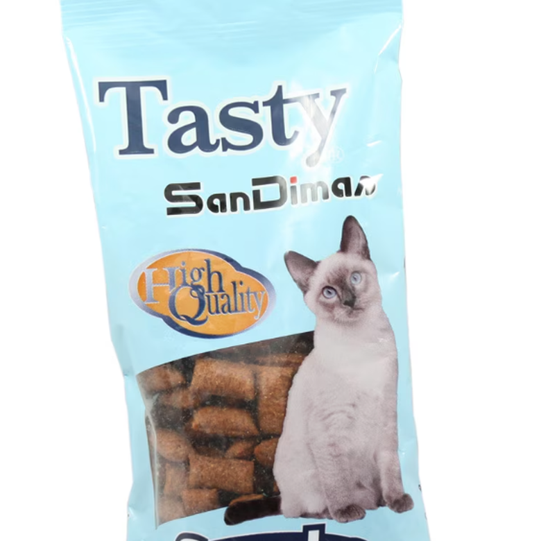 San Dimas Tasty Snacks de Salmão para gatos, , large image number null