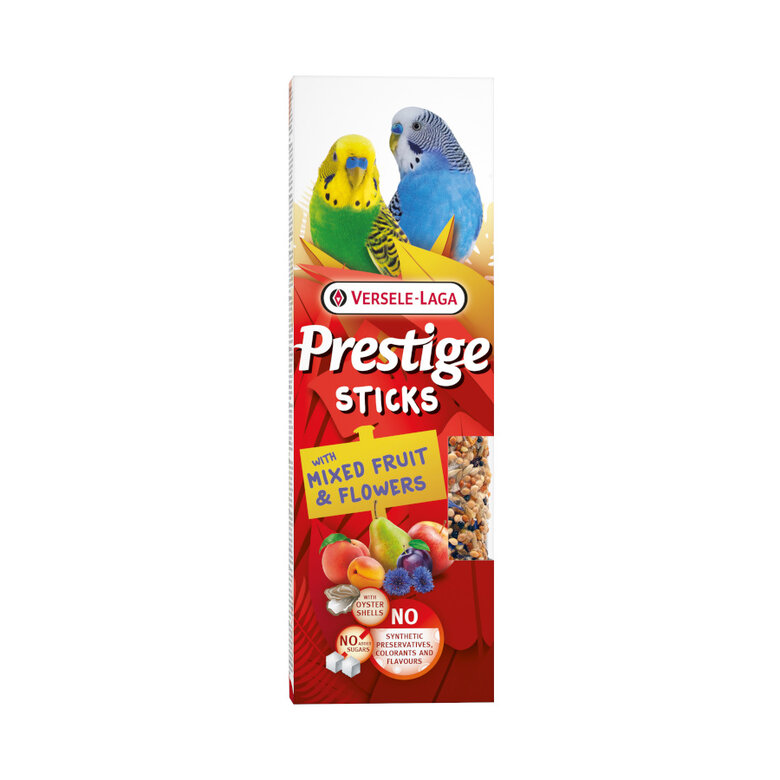 Versele-Laga Prestige Sticks Mix de frutas e flores para periquitos,  Imagem número 1 Versele-Laga Prestige Sticks Mix de frutas e flores para periquitos, , large Imagem número 1