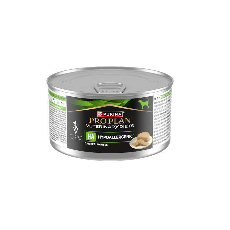 400 g Pro Plan Veterinary Diets Hypoallergenic Mousse lata para cães,  Imagem número 2 400 g Pro Plan Veterinary Diets Hypoallergenic Mousse lata para cães, , large Imagem número 2