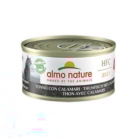 Almo Nature HFC Atum e Lula em Geleia para gatos