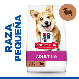 Hills Adult Small y Mini Science Plan Cordeiro ração para cães
