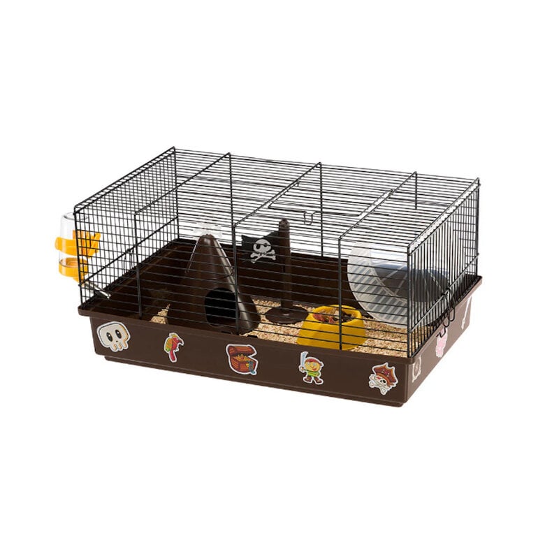Ferplast Criceti 9 Piratas Preta Jaula para roedores,  Imagem número 1 Ferplast Criceti 9 Piratas Preta Jaula para roedores, , large Imagem número 1