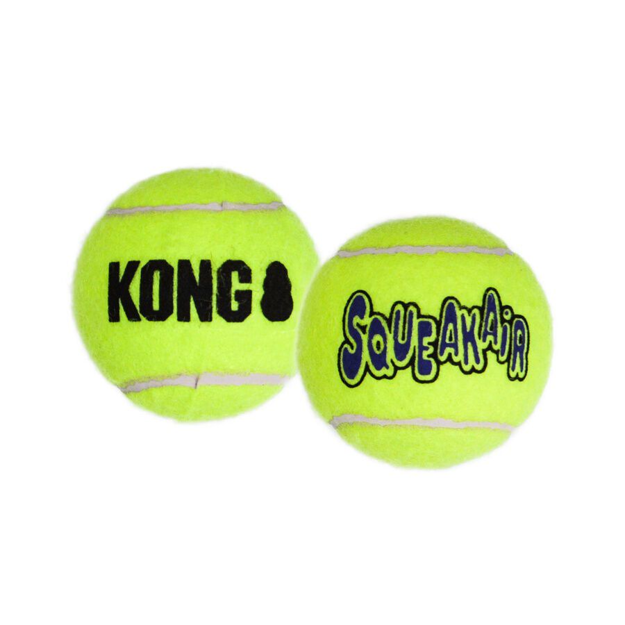 Kong SqueakAir Bolas de Tennis para c&atilde;es -Pack 6, , large Imagem n&uacute;mero 2