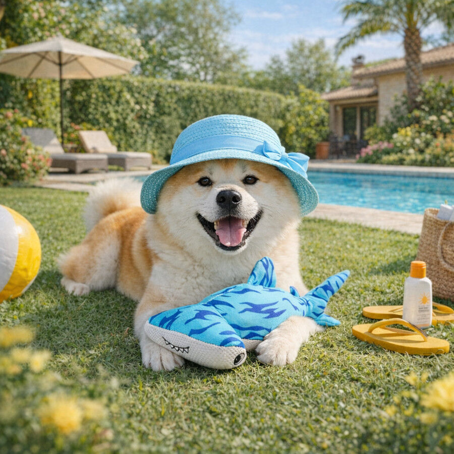 Summer Vibes Floating Hammerhead Brinquedo Flutuante para c&atilde;es, , large Imagem n&uacute;mero 1