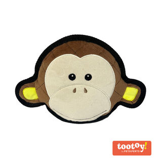 Tootoy! UResist Monkey Cuddler peluche resistente para cães