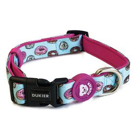 Dukier Coleira com Estampado de Donuts para cães