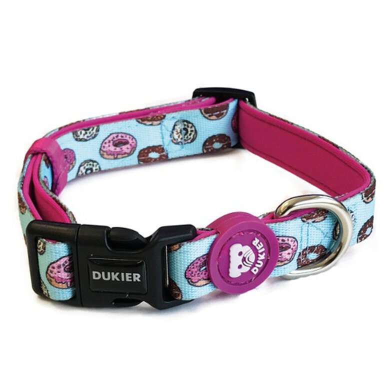 Dukier Coleira com Estampado de Donuts para cães,  Imagem número 1 Dukier Cupcakes de donuts collar para perros Imagem número 1