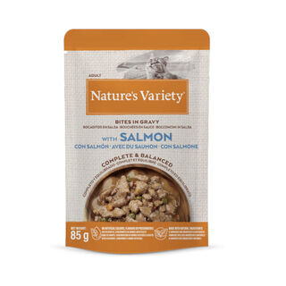 Nature's Variety Adult Salmão em molho saquetas para gatos