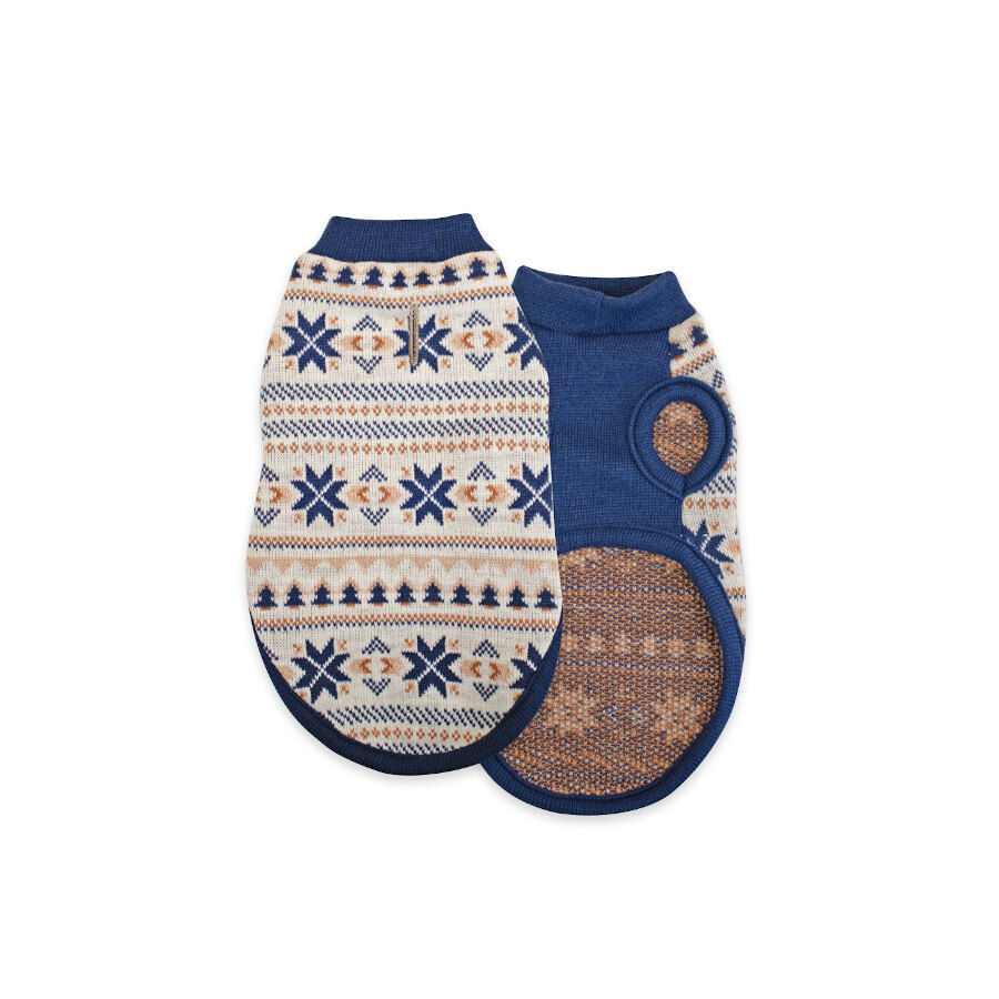 Su&eacute;ter de malha Outech Snowflakes para c&atilde;es, , large Imagem n&uacute;mero 1