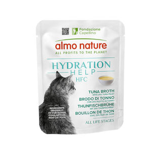 Sachê de leite de cabra Almo Nature HFC Hydration Help para gatos