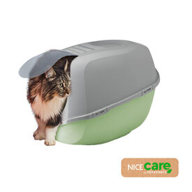 Nice Care Eco Caixa de areia Smart verde para gatos