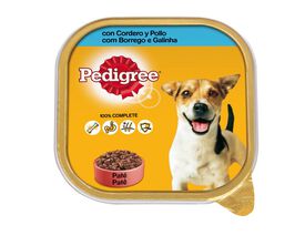 Pedigree Cordeiro e Frango Terrina em Patê para Cães