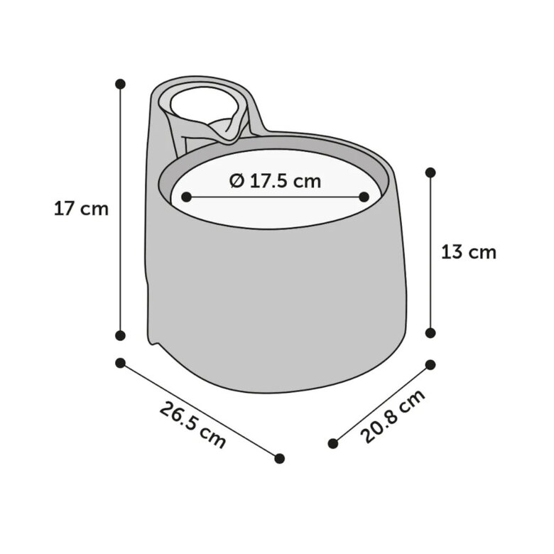 Flamingo Bellagio Bebedouro Fonte Azul para cães e gatos,  Imagem número 3 Flamingo Bellagio Bebedouro Fonte Azul para cães e gatos, , large Imagem número 3