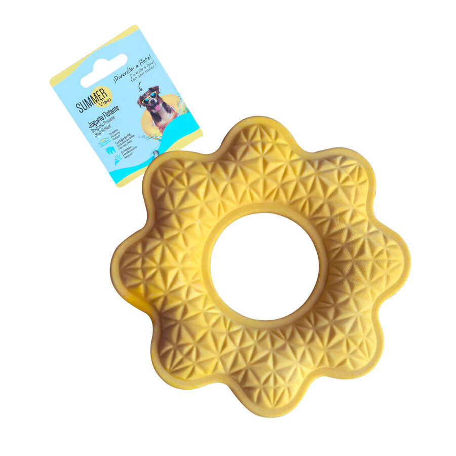 Summer Vibes Floating Flower Brinquedo de mastigar para c&atilde;es, , large Imagem n&uacute;mero 3