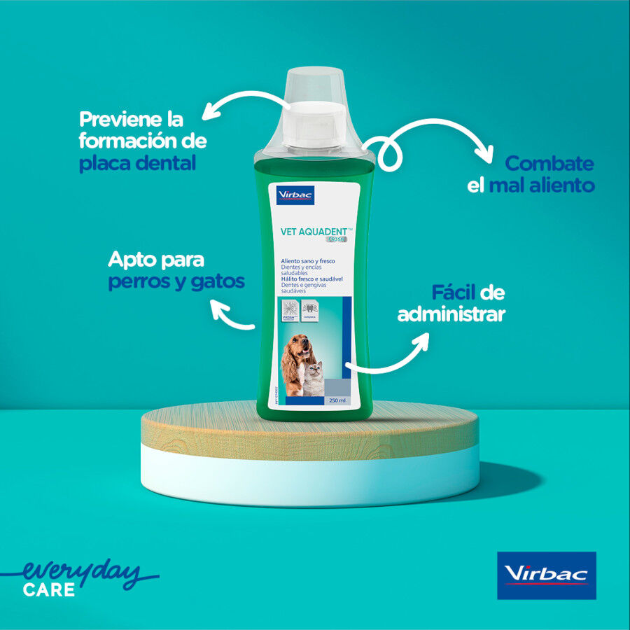 Virbac Vet Aquadent Elixir Bucal para c&atilde;es e gatos, , large Imagem n&uacute;mero 3
