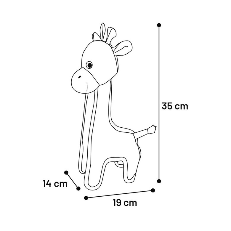 Flamingo Strong Stuff Girafa de Peluche para cães,  Imagem número 3 Flamingo Strong Stuff Girafa de Peluche para cães, , large Imagem número 3