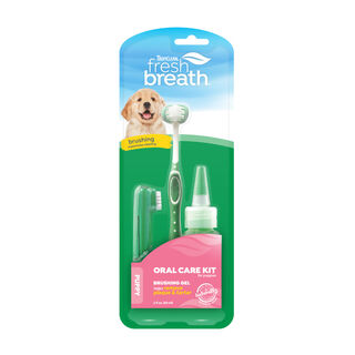 Kit Oral Tropiclean Fresh Breath para Cães