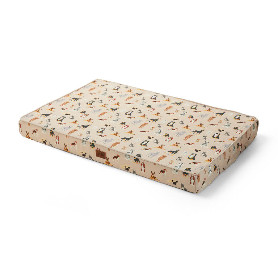 Leeby Colch&atilde;o estampado antiderrapante para c&atilde;es, , large Imagem n&uacute;mero 3