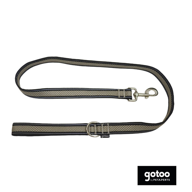 Gotoo Trela mesh cinza refletora para cães,  Imagem número 2 Gotoo Trela mesh cinza refletora para cães, , large Imagem número 2