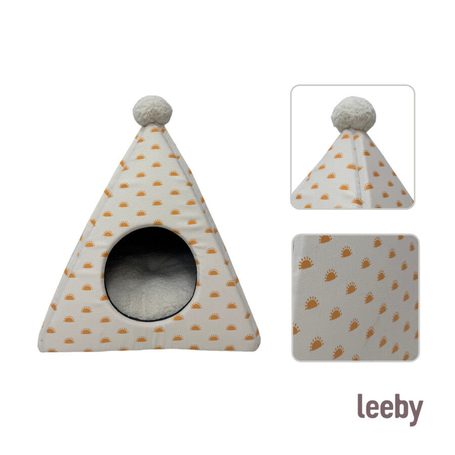 Leeby Cama pir&acirc;mide sol para gatos, , large Imagem n&uacute;mero 4