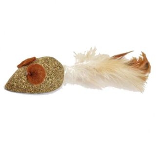 Nayeco Rato de Catnip com Penas para gatos