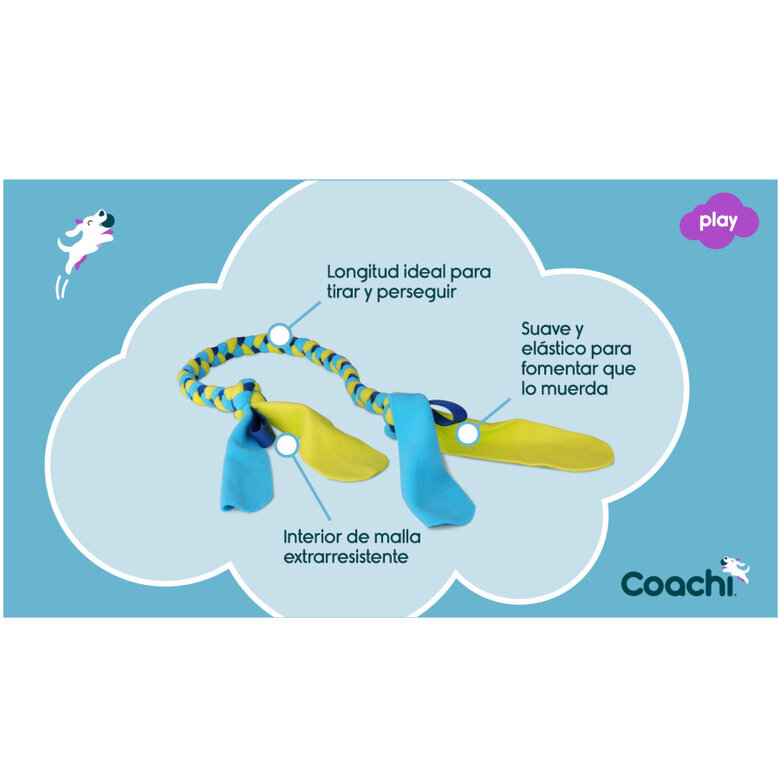 Coachi Tuggi Tug brinquedo de corda para cães,  Imagem número 4 Coachi Tuggi Tug brinquedo de corda para cães, , large Imagem número 4