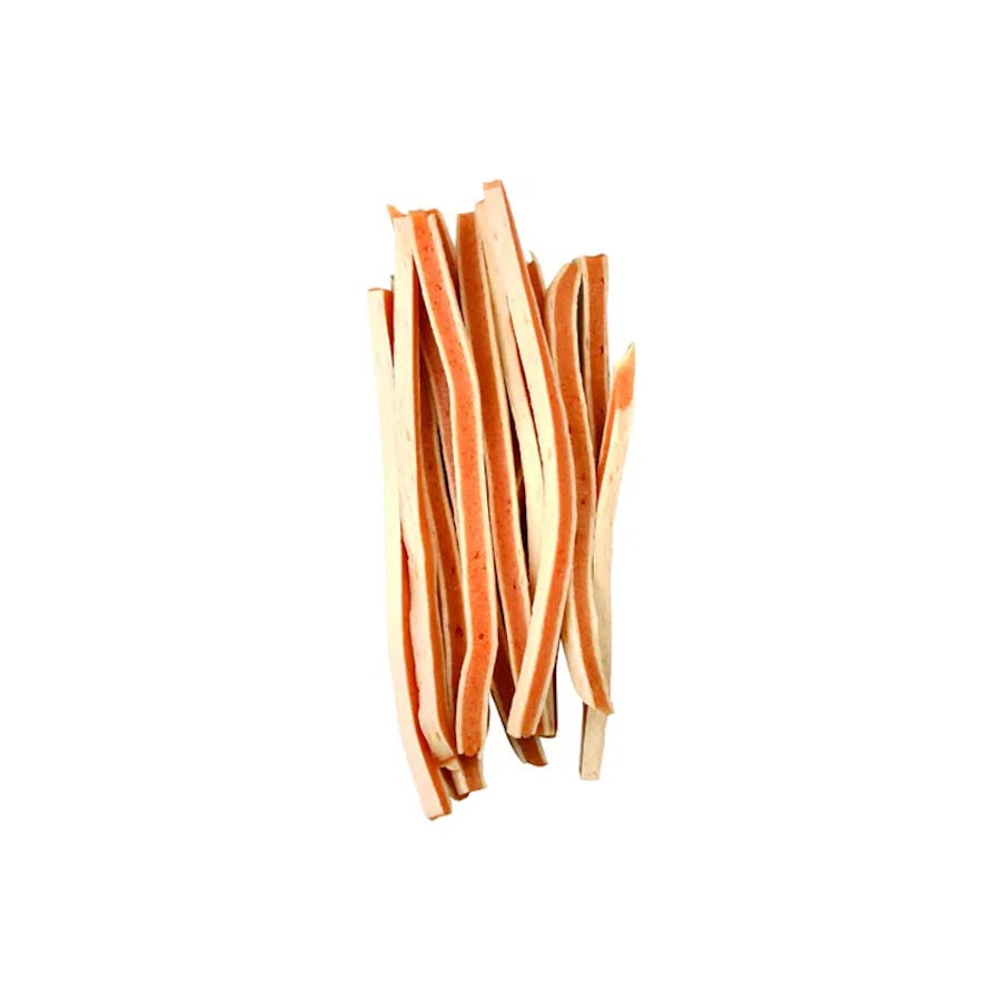 85 g Flamingo Hapki Tiras de de Frango e Peixe para C&atilde;es, , large Imagem n&uacute;mero 2