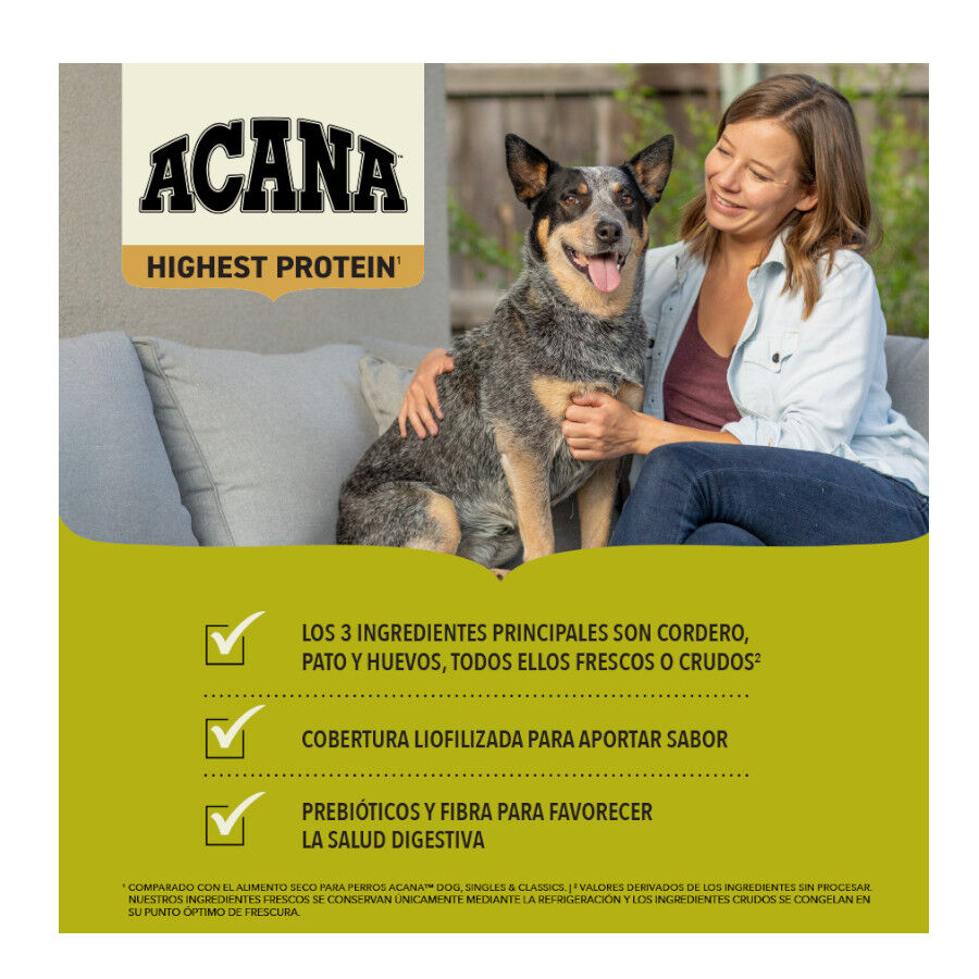 11.4 kg Acana Grasslands Ra&ccedil;&atilde;o para c&atilde;es, , large Imagem n&uacute;mero 2