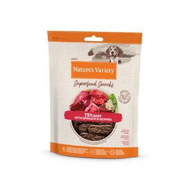 Nature's Variety Barras Vitela Snacks Superfood para cães