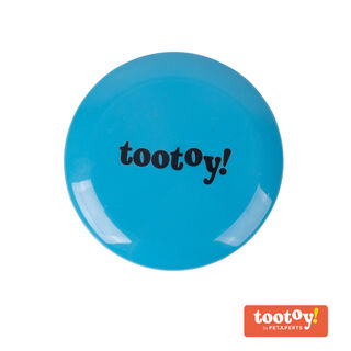 Tootoy! Flying disc Blue Frisbee Azul para cães