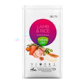Natura Diet Cordeiro e Arroz ração para cães