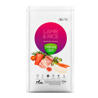 Natura Diet Cordeiro e Arroz ração para cães