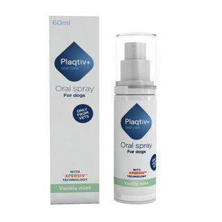 Ecuphar Plaqtiv+ Spray Bucal para cães e gatos