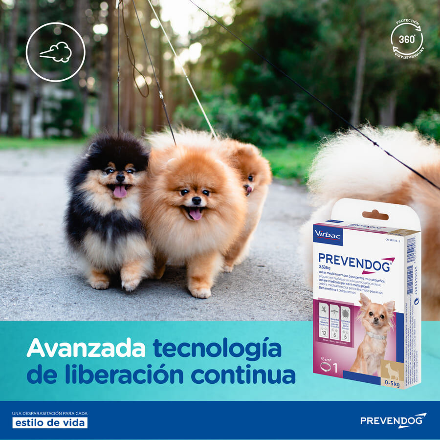 Virbac Prevendog Coleira Antiparasit&aacute;ria para c&atilde;es de porte m&eacute;dio, , large Imagem n&uacute;mero 5
