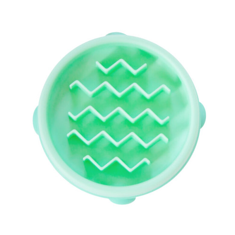 Fun Feeder Wave Mint comedero lento para perro image number null