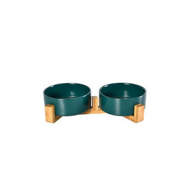 Outech Ceramic Combo Comedouro duplo para cães e gatos