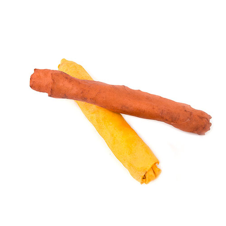 Flamingo de piel masticable chuches para perros image number null