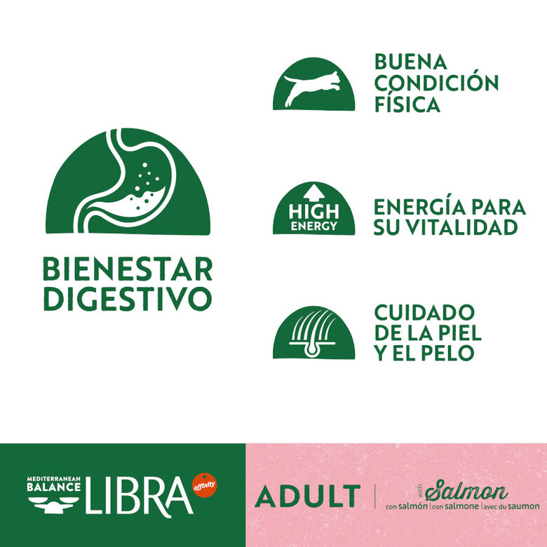 12 kg Libra Adult Salmão e Arroz ração para gatos,  Imagem número 3 12 kg Libra Adult Salmão e Arroz ração para gatos, , large Imagem número 3