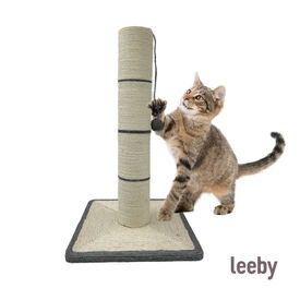 Leeby Isidoro arranhador de sisal para gatos