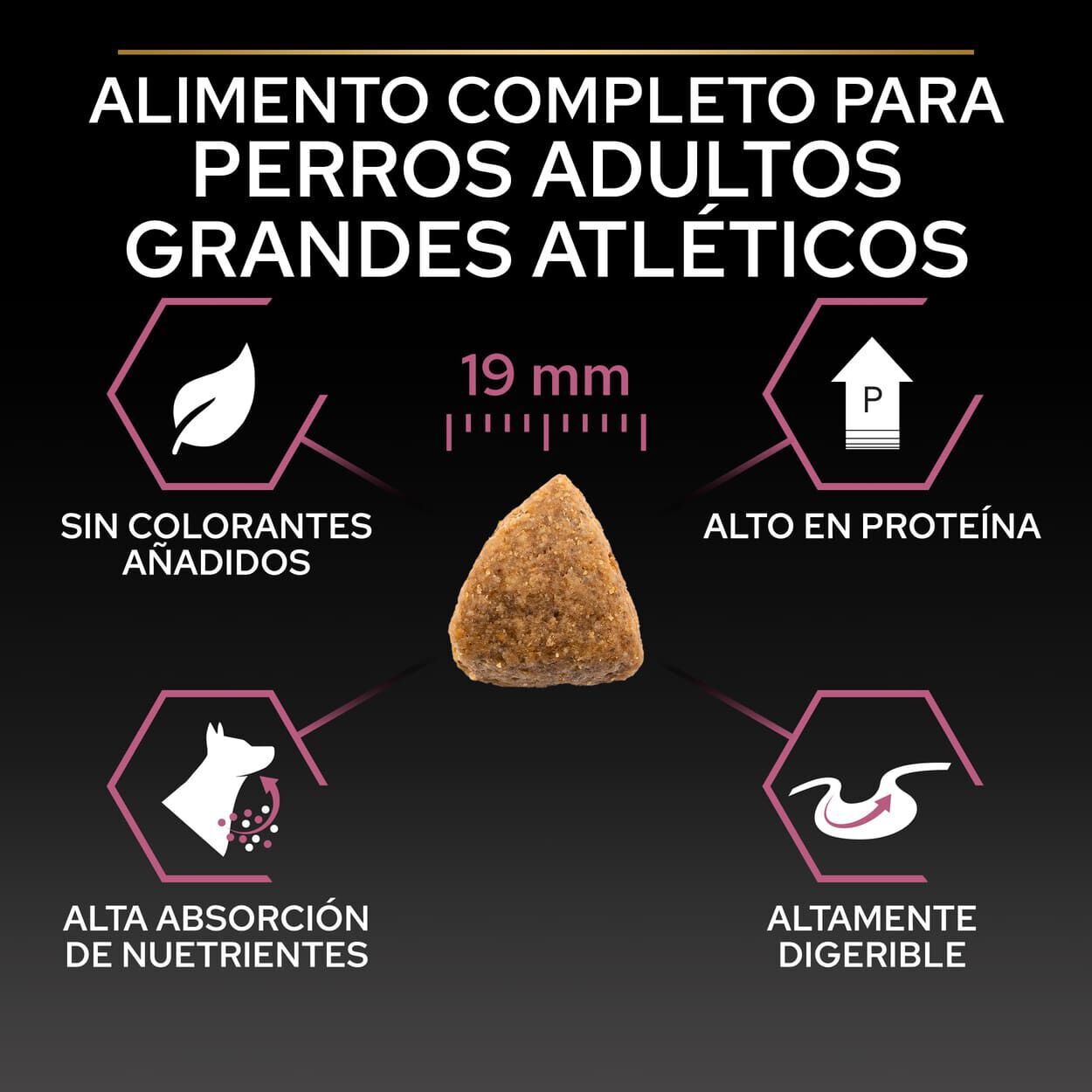 14 kg Pro Plan Large Athletic Adult Salm&atilde;o Peles Sens&iacute;veis ra&ccedil;&atilde;o para c&atilde;es, , large Imagem n&uacute;mero 6