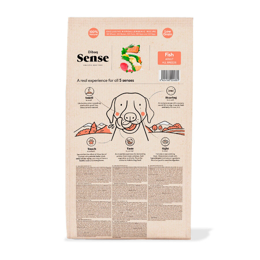 12 kg Dibaq Sense Low Grain Adult Ra&ccedil;&atilde;o de peixe para c&atilde;es, , large Imagem n&uacute;mero 6