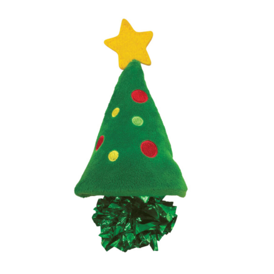 Kong Holiday Crackles &Aacute;rvore de Natal de brinquedo para gatos, , large Imagem n&uacute;mero 1