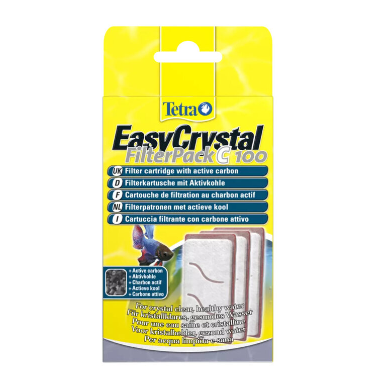 recambio_filtros_Tetra_EasyCrystal_filter_pack_100_3uds_TET23215_M Imagem número 1 Tetratec EasyCrystal Filter Pack C 100 recambios Imagem número 1