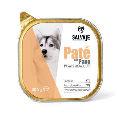 Salvaje Pavo pat&eacute; para perros Imagem n&uacute;mero 1
