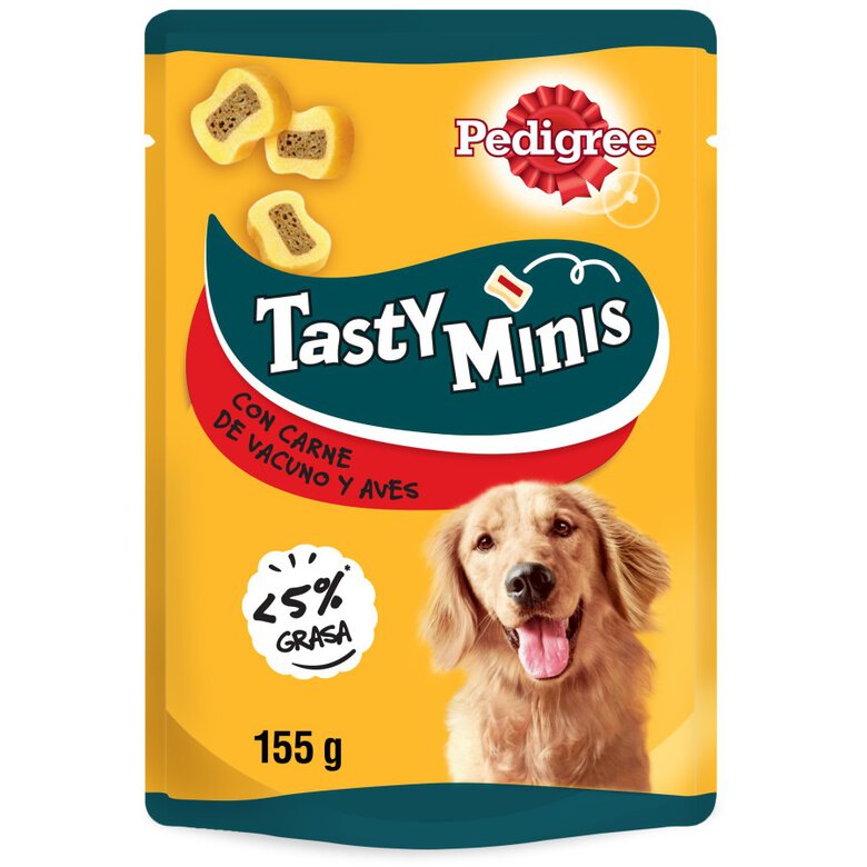 Pedigree Tasty Mini Snacks Sabor Boi e Ave para Cães, , large image number null