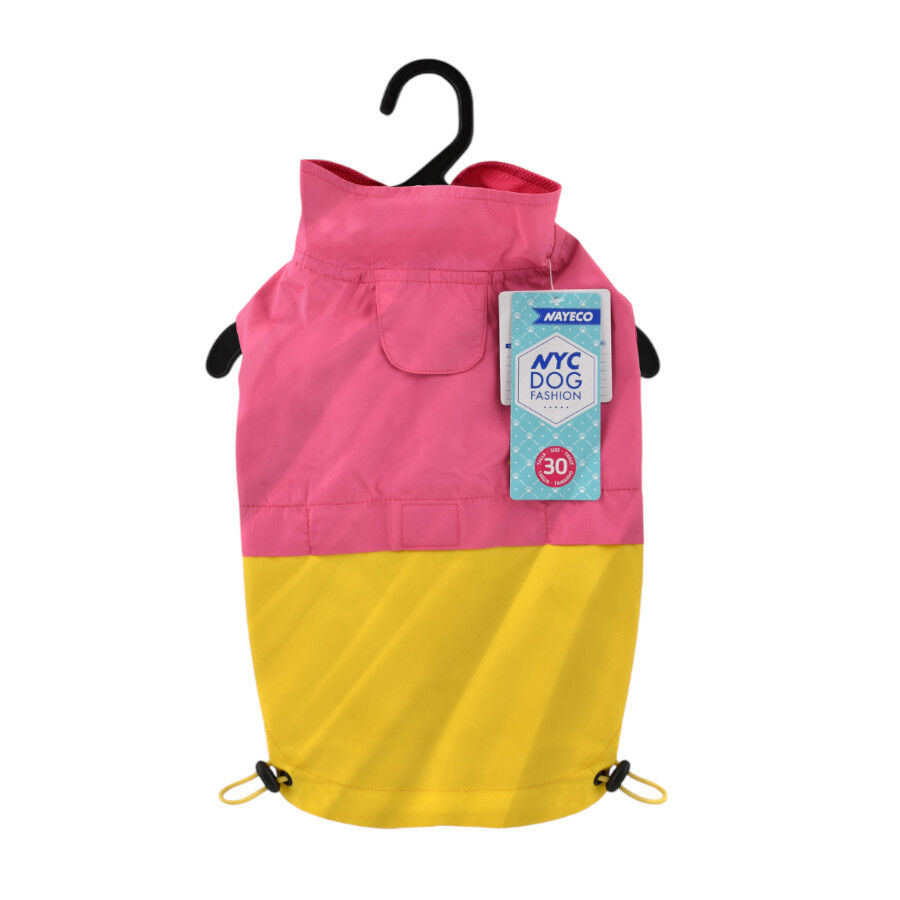 Nayeco X-TRM Capa de Chuva Rosa e Amarela para c&atilde;es, , large Imagem n&uacute;mero 6
